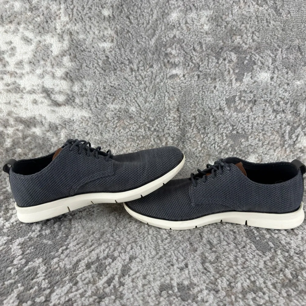 Cole Haan Size 9 Grand Stitchlite Knit‎ Wingtip Oxford Casual Shoes Gray Mens